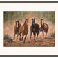 Run Time—Horses Limited Edition Paper Print - Wild Wings