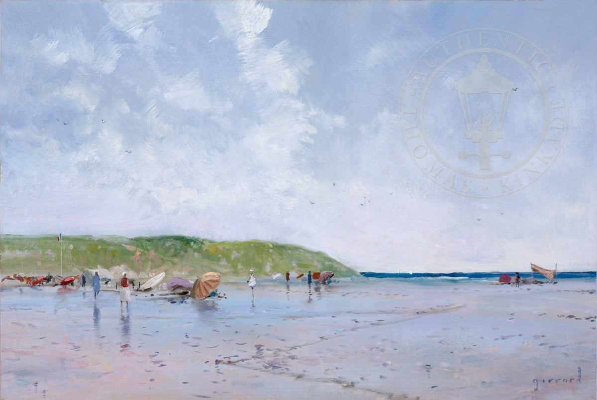 Seaside Umbrellas - Limited Edition Canvas