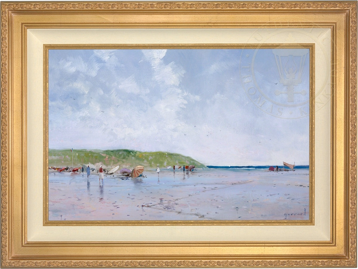 Seaside Umbrellas - Limited Edition Canvas