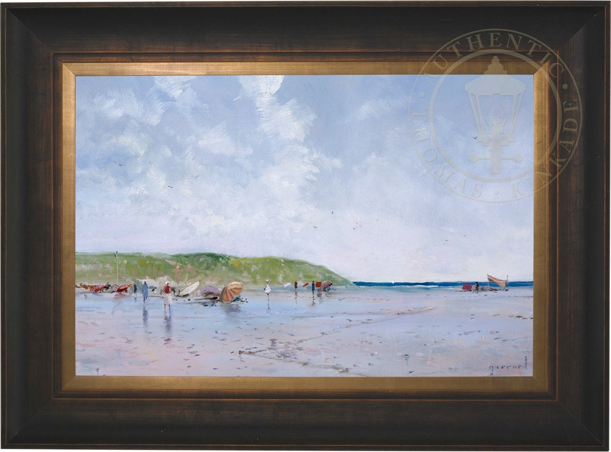 Seaside Umbrellas - Limited Edition Canvas
