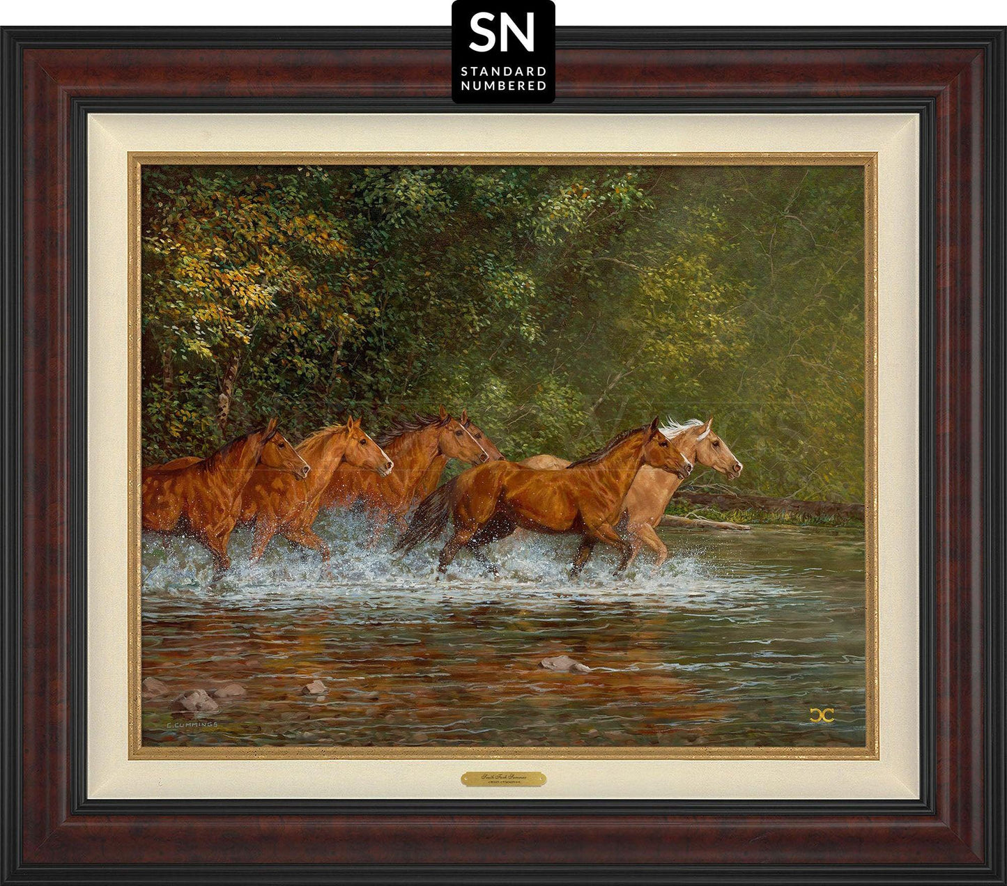 South Fork Summer; Standard Numbered Edition (SN) Art CollectionMaster Artisan Canvas - Wild Wings