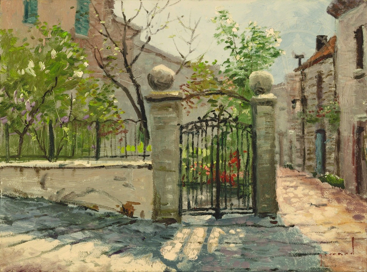 Sunlit Garden - Limited Edition Canvas