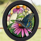 Black Swallowtail - Butterfly Stained Glass Art - Wild Wings
