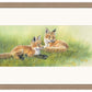 Time Out—Fox Kits - Limited Edition Paper