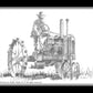 Tractor Study Art Collection - Wild Wings