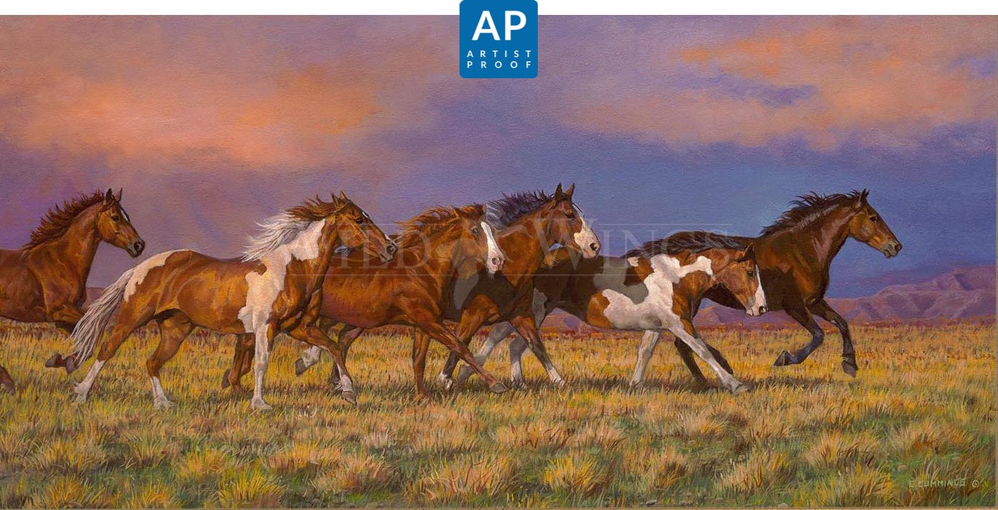 Unbroken—Horses; Artist Proof Edition (AP)