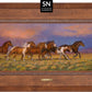 Unbroken—Horses; Standard Numbered Edition (SN) Master Artisan Canvas - Wild Wings