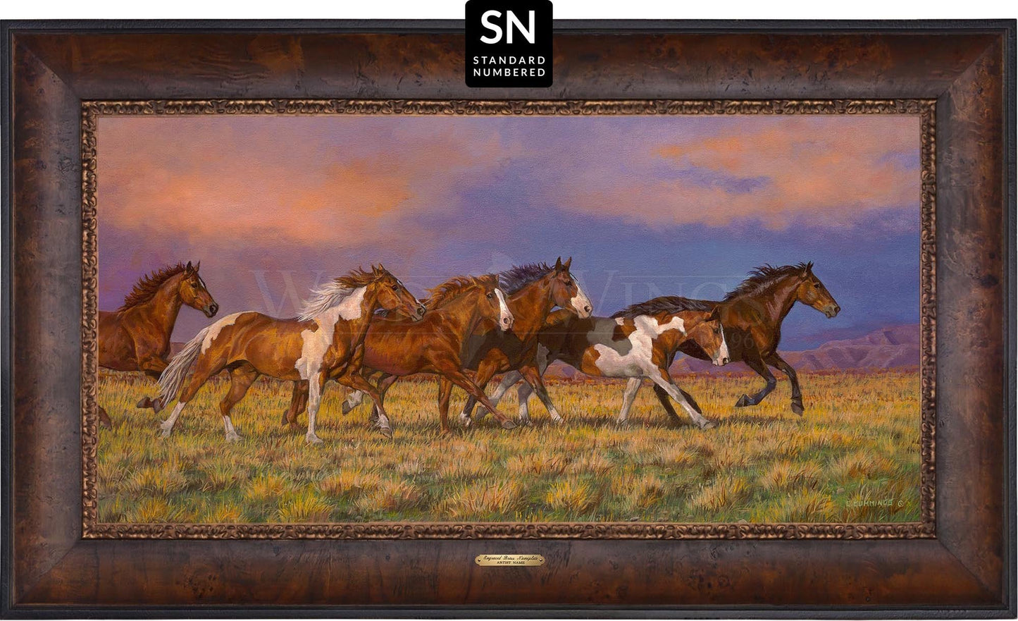Unbroken—Horses; Standard Numbered Edition (SN)