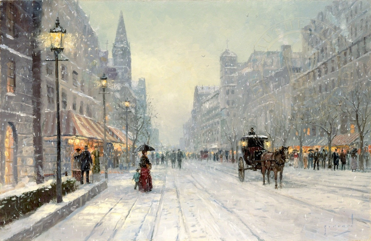 Winter's Dusk - Limited Edition Canvas