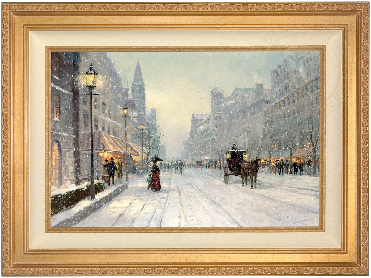 Winter's Dusk - Limited Edition Canvas