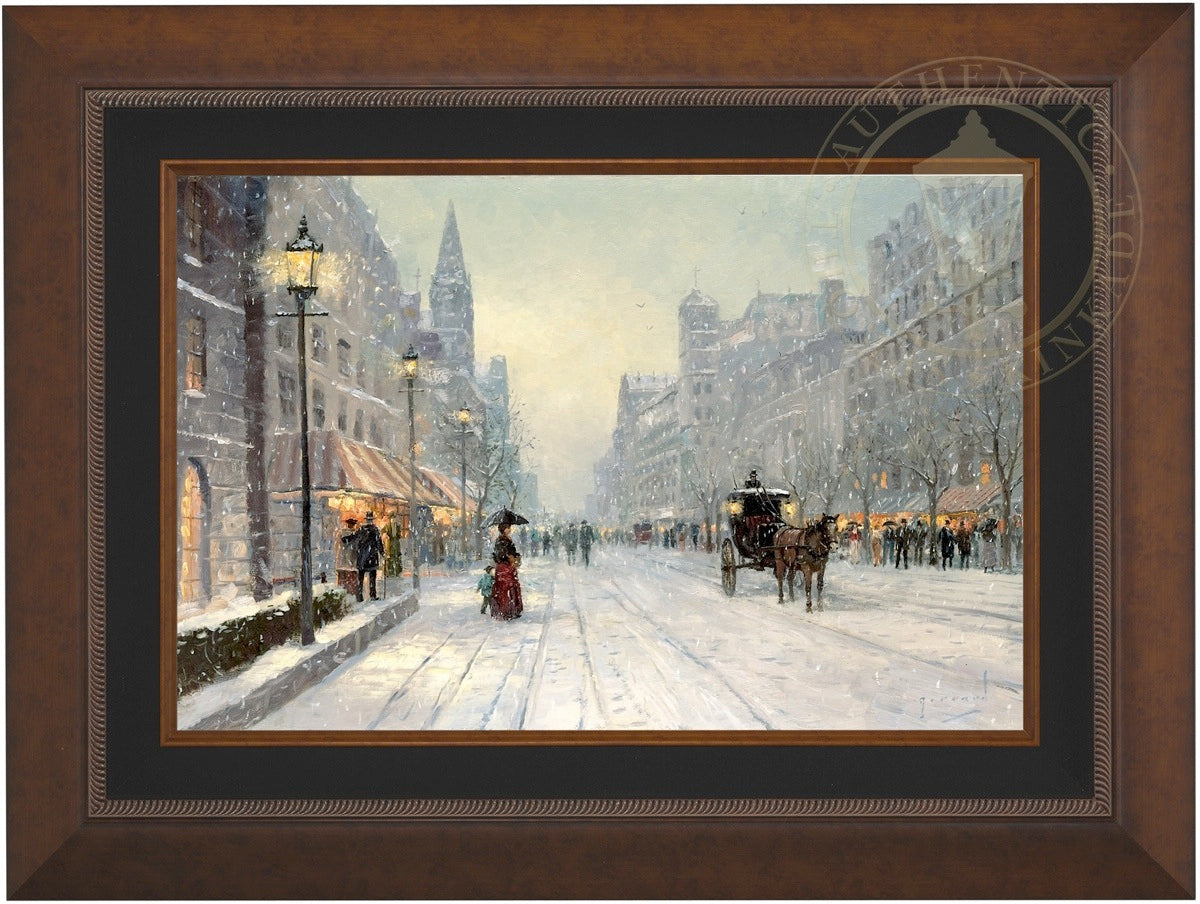 Winter's Dusk - Limited Edition Canvas