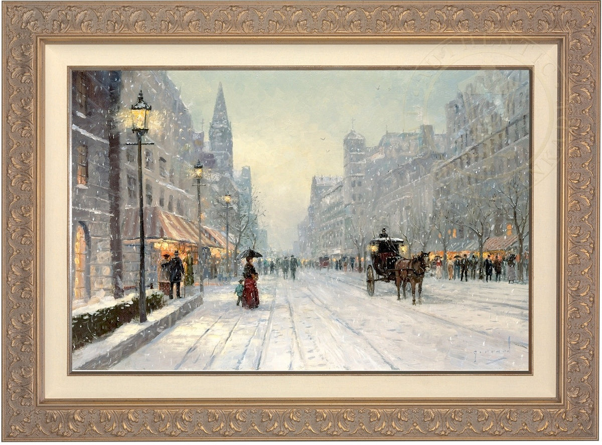 Winter's Dusk - Limited Edition Canvas