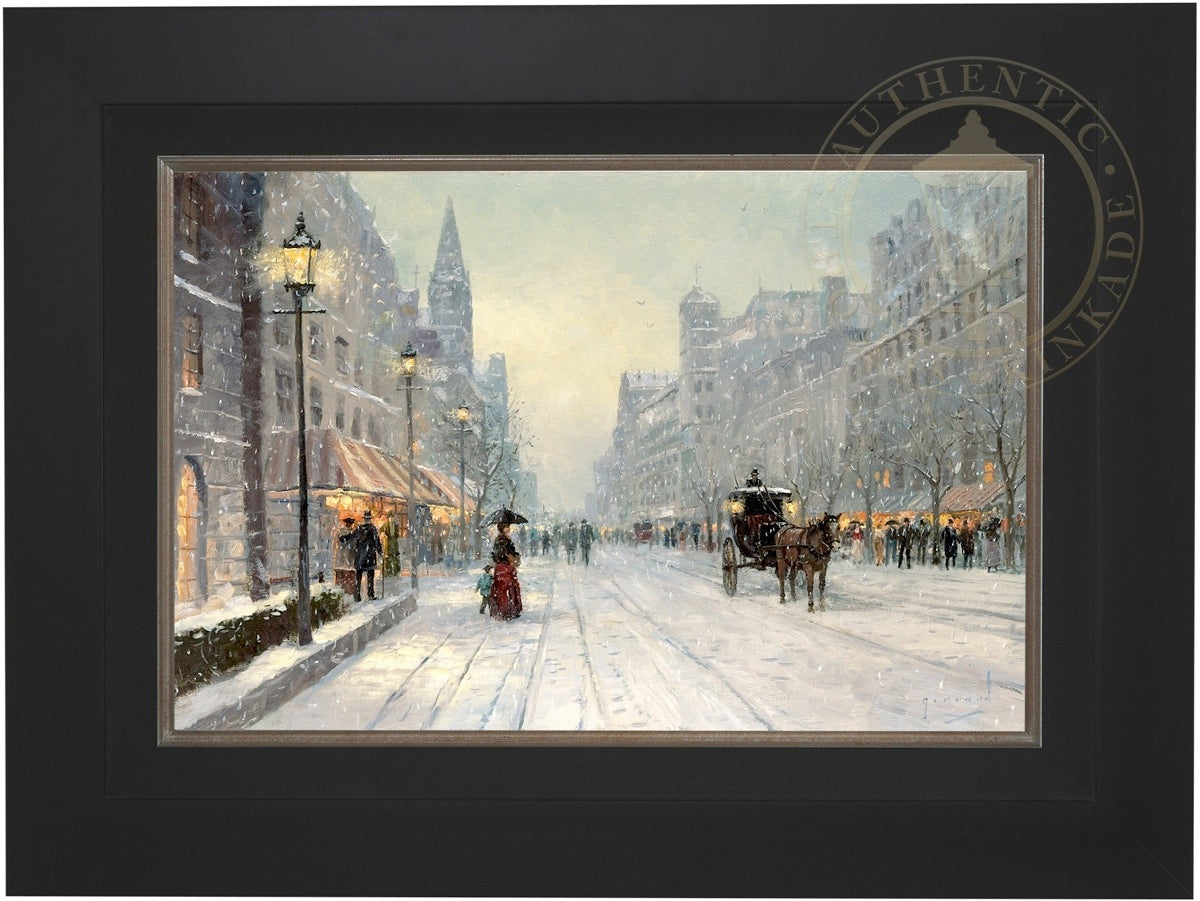 Winter's Dusk - Limited Edition Canvas
