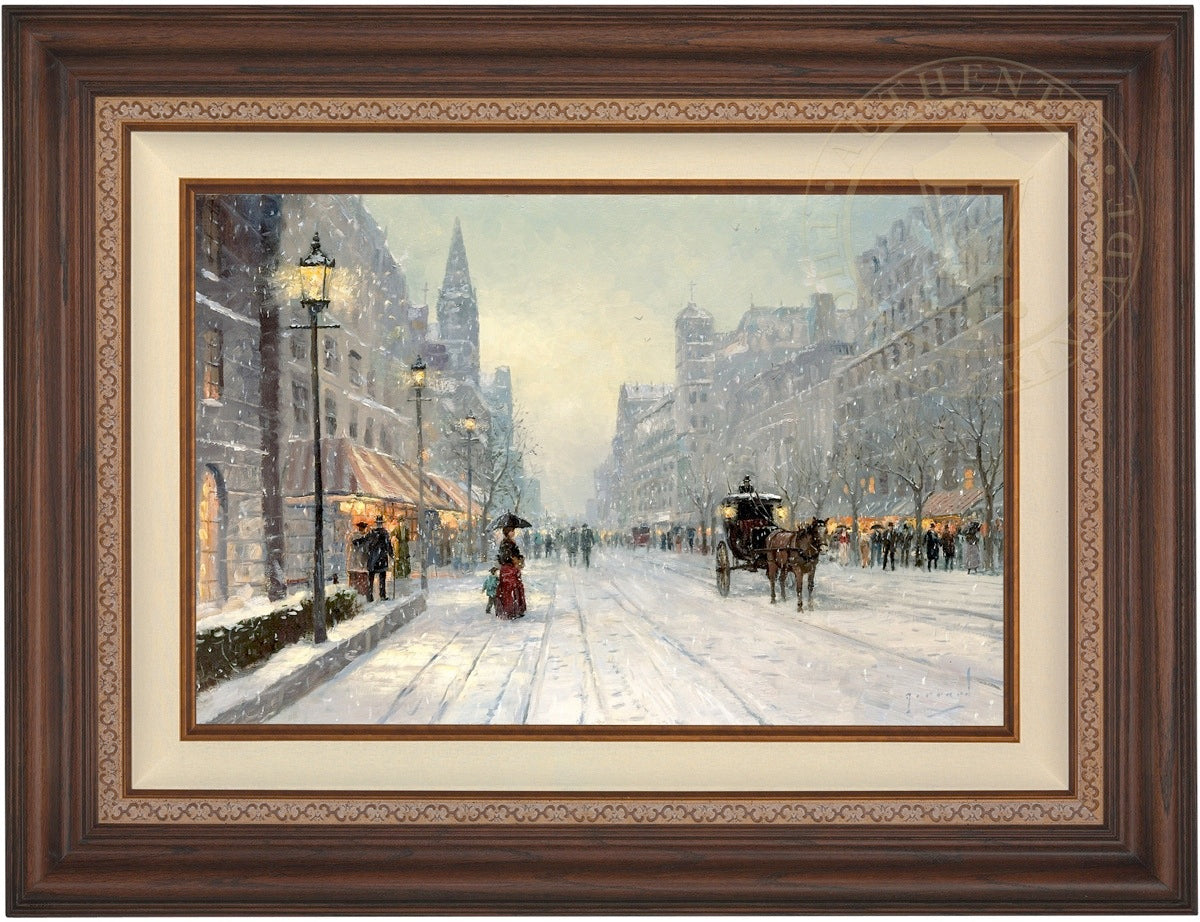 Winter's Dusk - Limited Edition Canvas