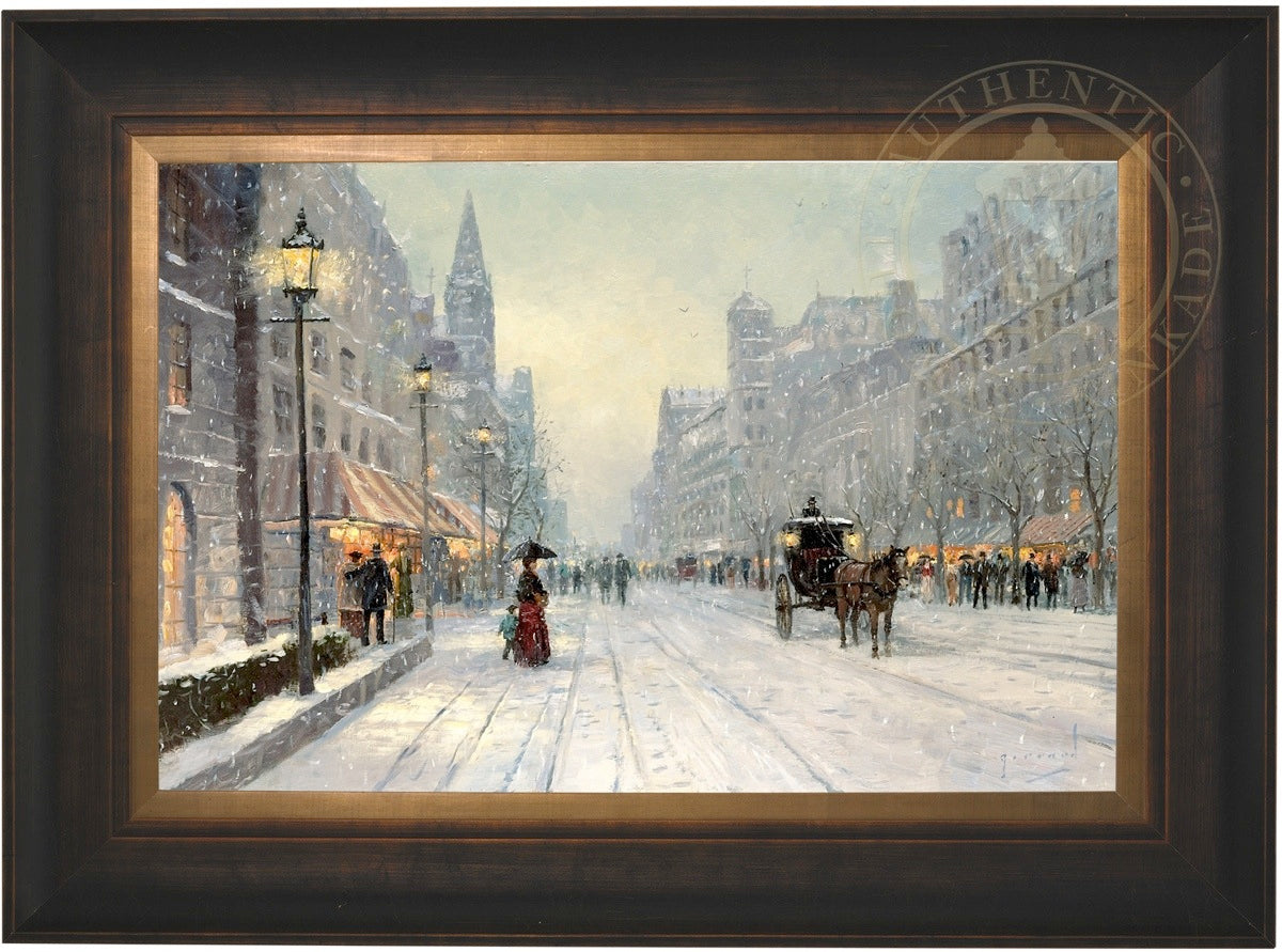 Winter's Dusk - Limited Edition Canvas