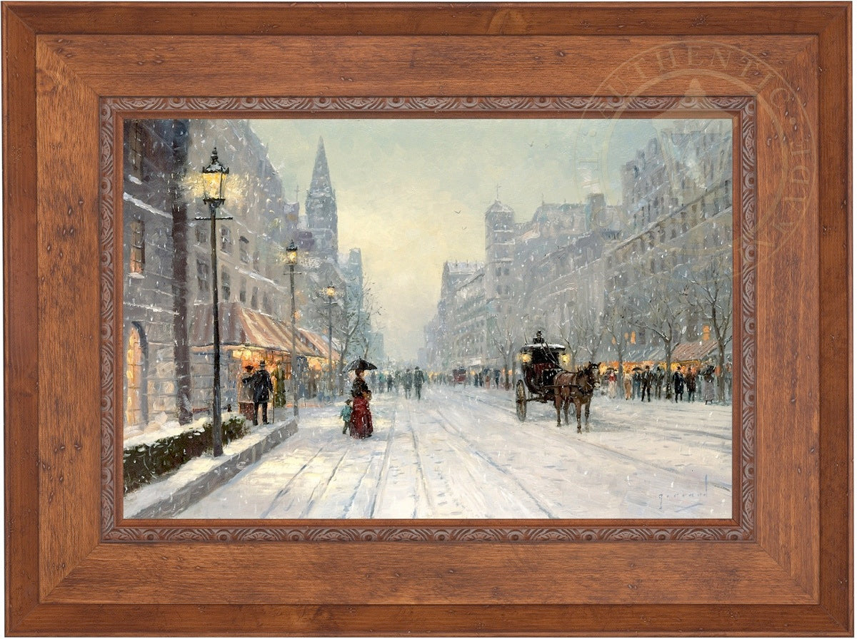 Winter's Dusk - Limited Edition Canvas
