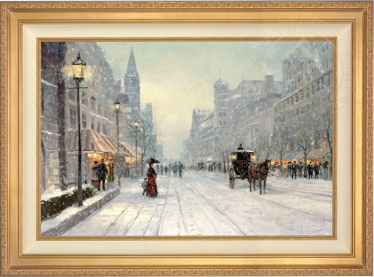 Winter's Dusk - Limited Edition Canvas