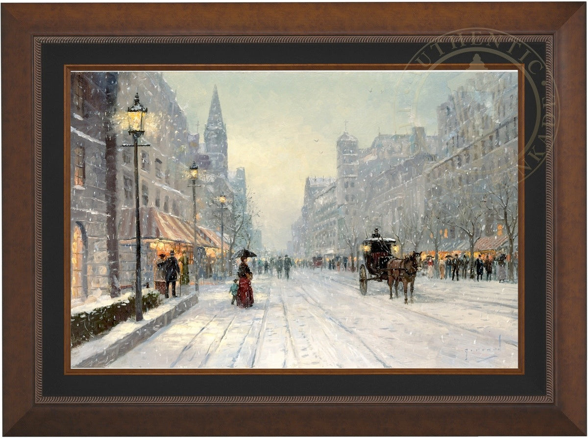 Winter's Dusk - Limited Edition Canvas