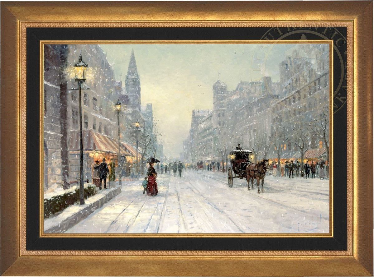 Winter's Dusk - Limited Edition Canvas