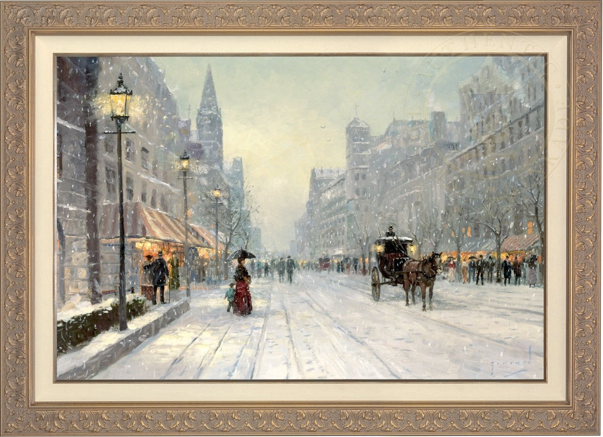 Winter's Dusk - Limited Edition Canvas