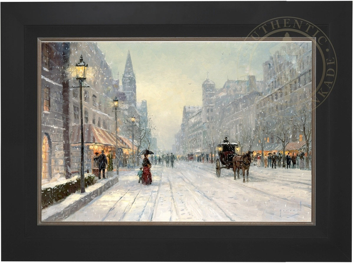 Winter's Dusk - Limited Edition Canvas