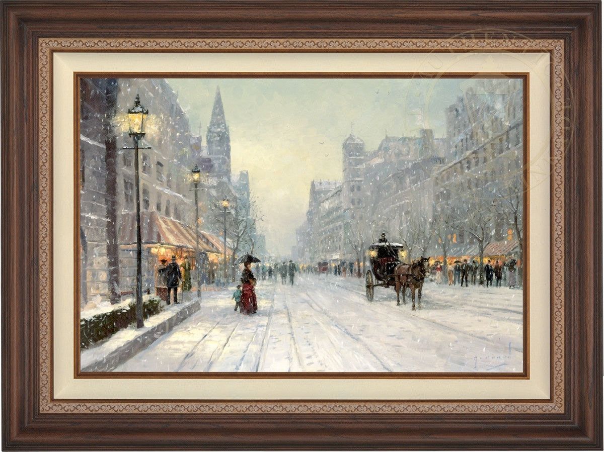 Winter's Dusk - Limited Edition Canvas