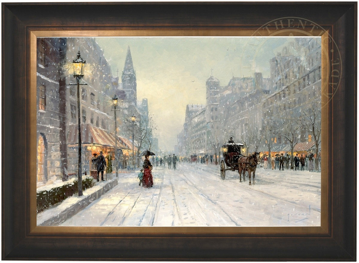 Winter's Dusk - Limited Edition Canvas