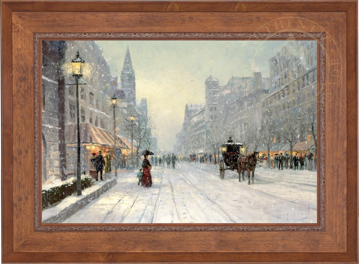 Winter's Dusk - Limited Edition Canvas